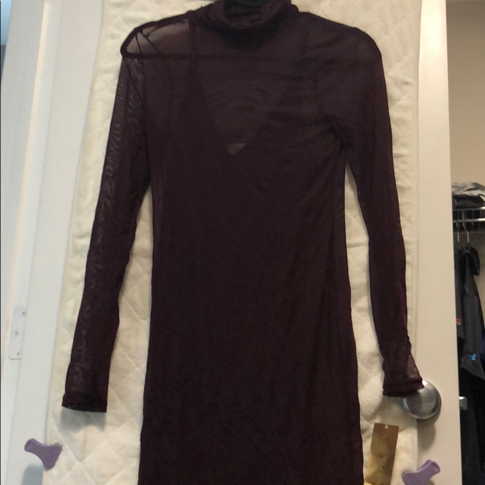 Nicki Minaj long sleeve dress